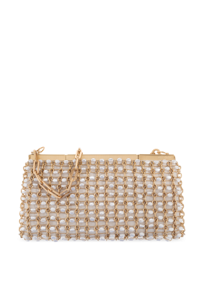 バッグ・カバンその他 VERSACE Women Bags 1A15325 1019867 1T04V SILVER Silver Clutch bag with shimmering crystals Versace - Vitkac AS